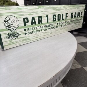 Par 1 Golf Game Chipping Set Indoor Outdoor Backyard Cornhole Style NIB
